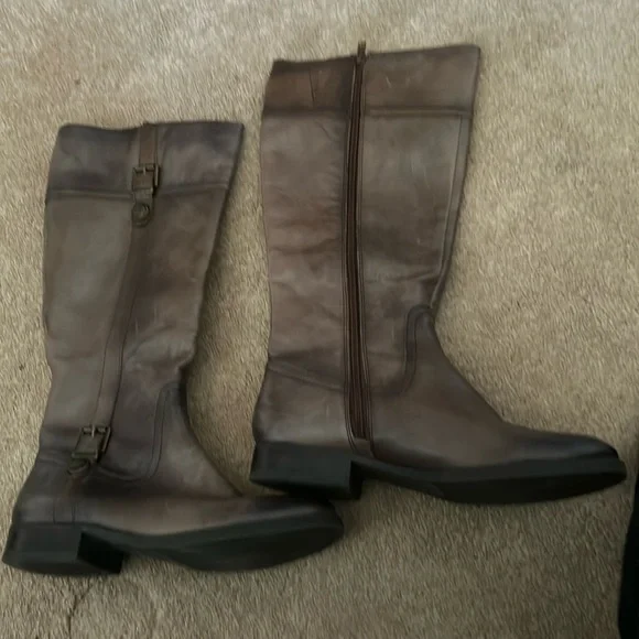 Arturo Chiang Boots 8.5 Brown Great Condition - Picture 1 of 6